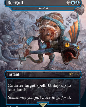 Re-Roll - Rewind (Borderless)