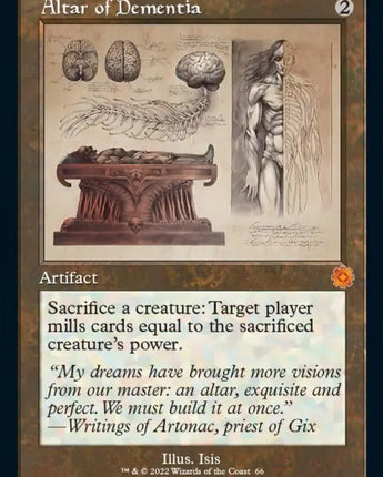 Altar of Dementia (Schematic)