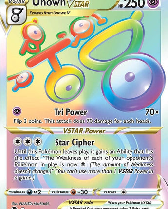Unown VSTAR (Secret)