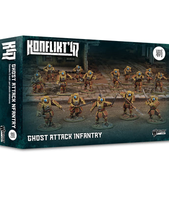 Konflikt '47 Empire of Japan Ghost Warriors Infantry Squad (Plastic)
