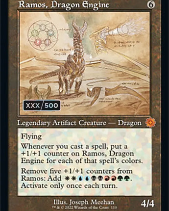 Ramos, Dragon Engine (Schematic) (Serial Numbered)