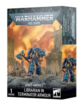 Space Marines Librarian in Terminator Armor