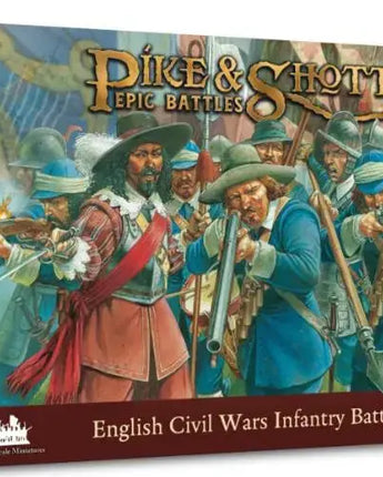 Pike & Shotte Epic Battles English Civil Wars Infantry Battalia Miniatures