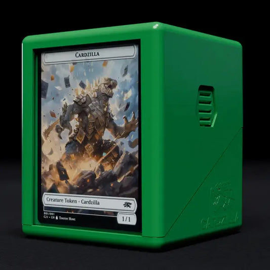 Deck Box: Cardzilla Showcase 100+ - Green