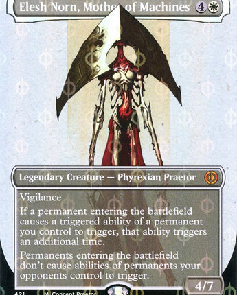 Elesh Norn, Mother of Machines (Concept Praetor) (Step-and-Compleat Foil)