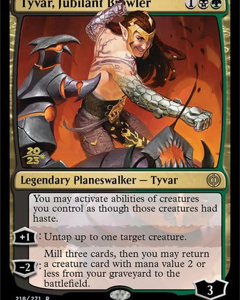 Tyvar, Jubilant Brawler