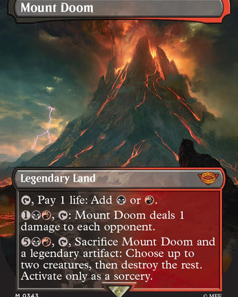 Mount Doom (Borderless)