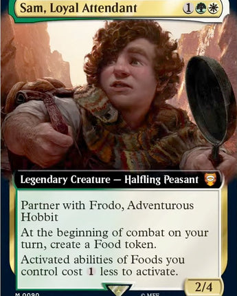 Sam, Loyal Attendant (Extended Art)