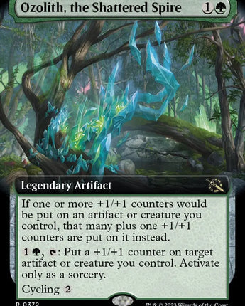 Ozolith, the Shattered Spire (Extended Art)