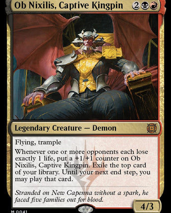 Ob Nixilis, Captive Kingpin