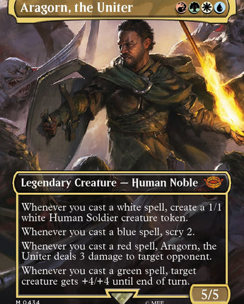 Aragorn, the Uniter (Borderless)