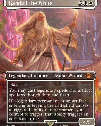 Gandalf the White (Borderless)