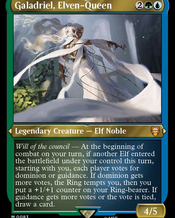 Galadriel, Elven-Queen (Display Commander) - Thick Stock
