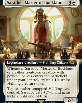 Saradoc, Master of Buckland (Extended Art)
