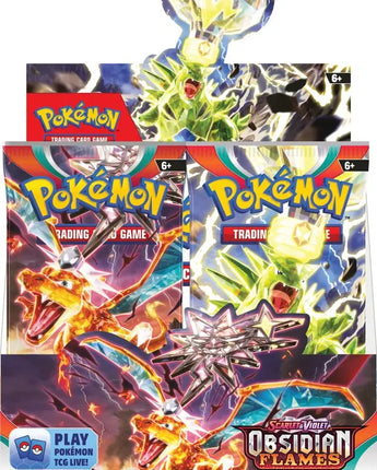 Pokemon Scarlet and Violet 3 Obsidian Flames Booster