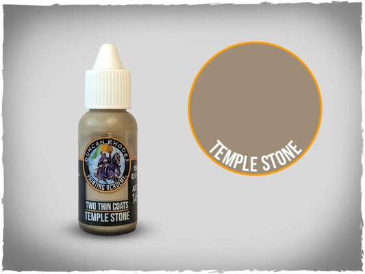 Two Thin Coats Temple Stone