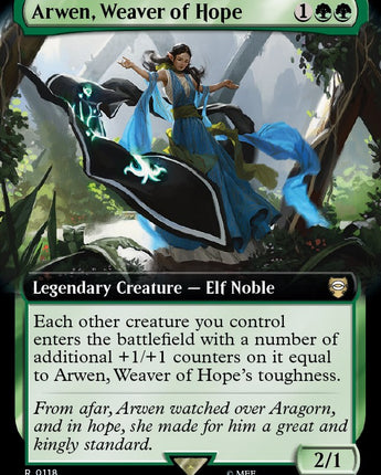 Arwen, Weaver of Hope (Extended Art)