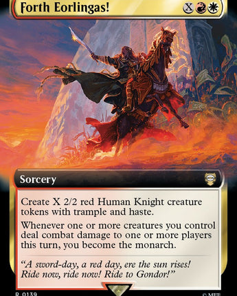 Forth Eorlingas! (Extended Art)