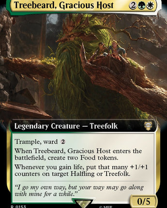 Treebeard, Gracious Host (Extended Art)