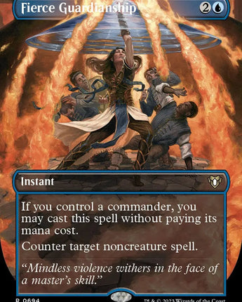 Fierce Guardianship (Borderless)