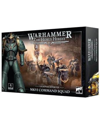 Horus Heresy MkVI Command Squad