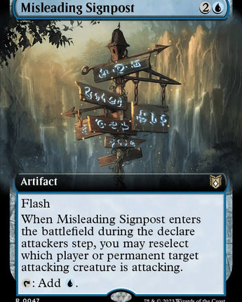 Misleading Signpost (Extended Art)