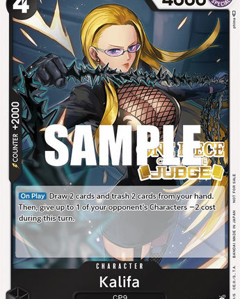 Kalifa (Judge Pack Vol. 2)