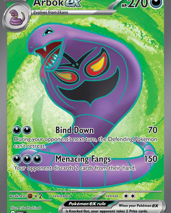 Arbok ex - 185/165