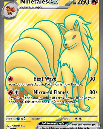 Ninetales ex - 186/165