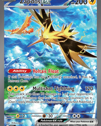 Zapdos ex - 202/165