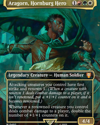 Aragorn, Hornburg Hero (Borderless)