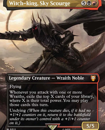 Witch-king, Sky Scourge (Borderless)