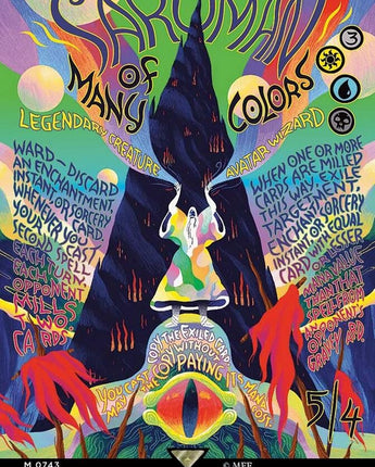 Saruman of Many Colors (Borderless Poster)