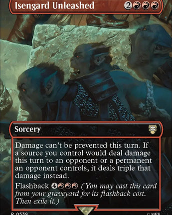 Isengard Unleashed (Borderless) (Surge Foil)