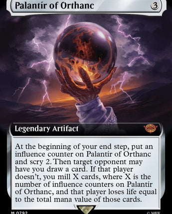 Palantir of Orthanc (Extended Art) (Surge Foil)