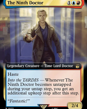 The Ninth Doctor (Extended Art) (Surge Foil)