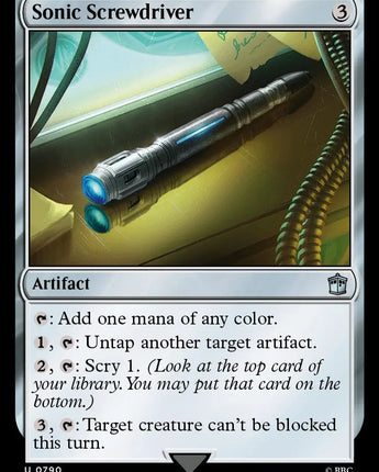 Sonic Screwdriver (0790) (Surge Foil)