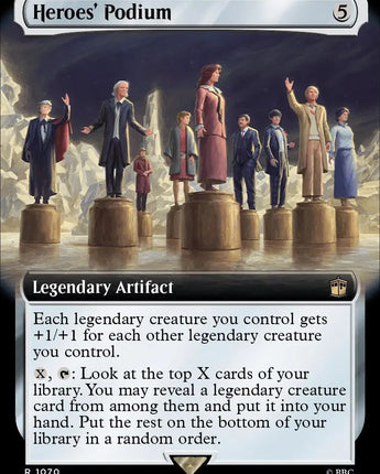 Heroes' Podium (Extended Art) (Surge Foil)
