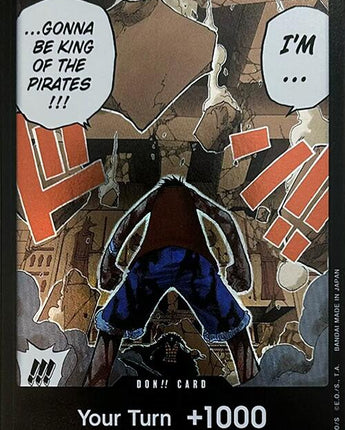 DON!! Card (Luffy vs. Crocodile) (Devil Fruits Collection Vol. 1)