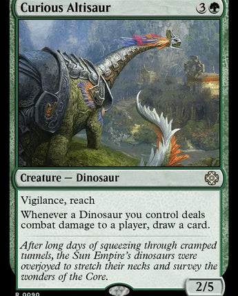 Curious Altisaur