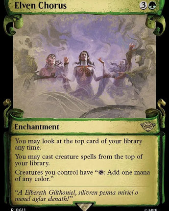 Elven Chorus (Showcase Scrolls)