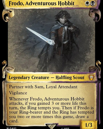 Frodo, Adventurous Hobbit (Showcase Scrolls)
