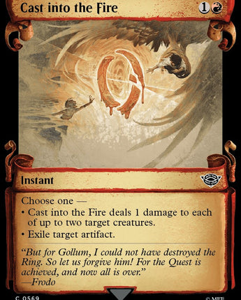 Cast into the Fire (Showcase Scrolls)