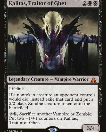 Kalitas, Traitor of Ghet