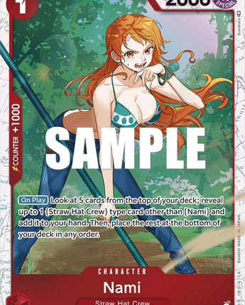 Nami - OP01-016 (Ultra Deck: The Three Captains)