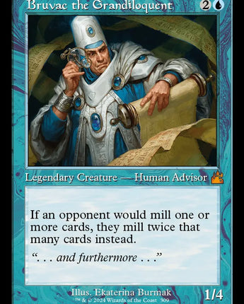 Bruvac the Grandiloquent (Retro Frame)