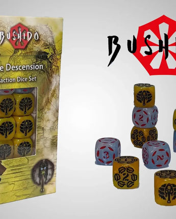 Bushido Tengu: faction dice set