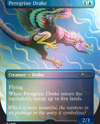 Peregrine Drake (Rainbow Foil)