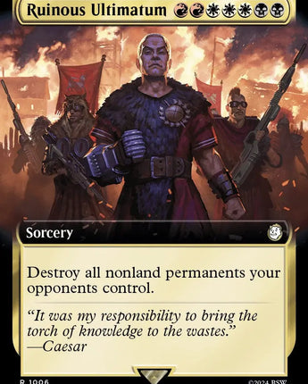 Ruinous Ultimatum (Extended Art) (Surge Foil)