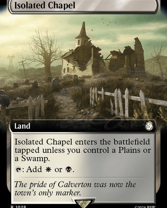 Isolated Chapel (Extended Art) (Surge Foil)